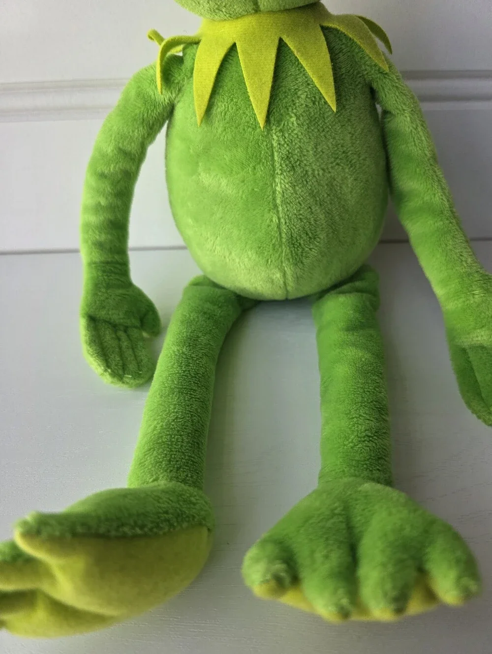 Disney Muppets 2013 Ty Beanie Kermit the Frog Plush Stuffed Toy 16" - Picture 2 of 9
